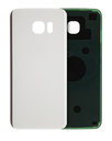 Back Cover Glass Compatible For Samsung Galaxy S7 Edge (Used OEM Pull: Grade A) (Silver)