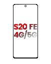 2 in 1 Front Glass With OCA Pre-Installed Compatible For Samsung Galaxy S20 FE 4G / 5G