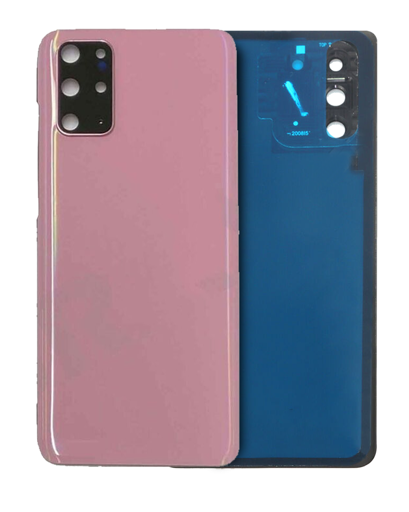 Back Cover Glass With Camera Lens Compatible For Samsung Galaxy S20 Plus (Service Pack) (Purple)