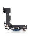 Charging Port Flex Cable Compatible For iPhone 12 / 12 Pro (Used OEM Pull) (Purple)