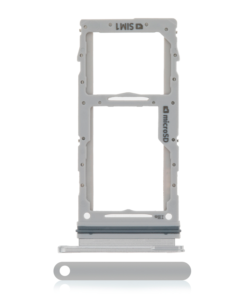 Dual Sim Card Tray Compatible For Samsung Galaxy S20 (Cosmic Silver)