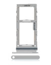 Dual Sim Card Tray Compatible For Samsung Galaxy S20 (Cosmic Silver)