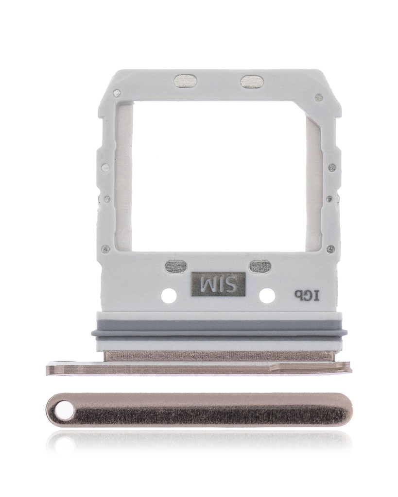 Single Sim Card Tray Compatible For Samsung Galaxy S10 5G (Royal Gold)