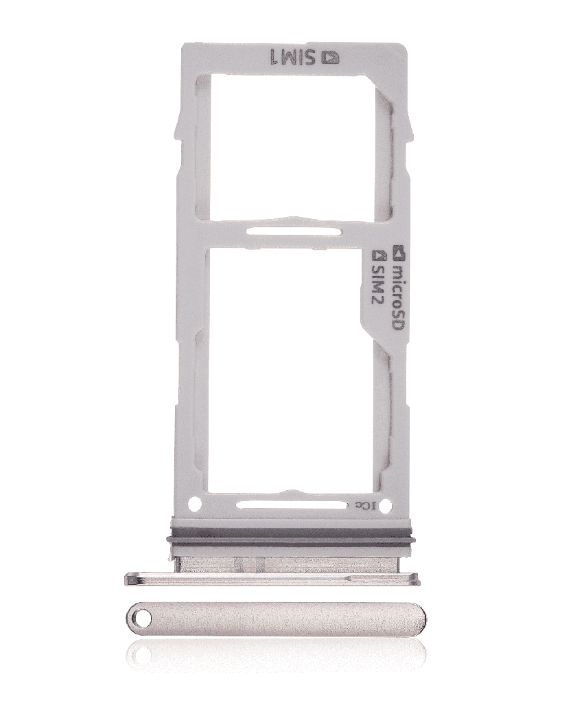Dual Sim Card Tray Compatible For Samsung Galaxy S10 / S10 Plus / S10E (Gold)