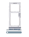 Dual Sim Card Tray Compatible For Samsung Galaxy S10 / S10 Plus / S10E (Prism Blue)