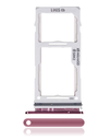 Dual Sim Card Tray Compatible For Samsung Galaxy S10 / S10 Plus / S10E (Flamingo Pink)