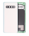Back cover Glass With Camera Lens Compatible For Samsung Galaxy S10 (Service Pack) (Prism White)