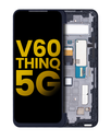 Secondary Screen For Case OLED Assembly With Frame Compatible For LG V60 ThinQ 5G (Refurbished) (All Colors)