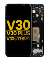 OLED Assembly With Frame Compatible For LG V30 / V30 Plus / V30S ThinQ (Refurbished) (Aurora Black)