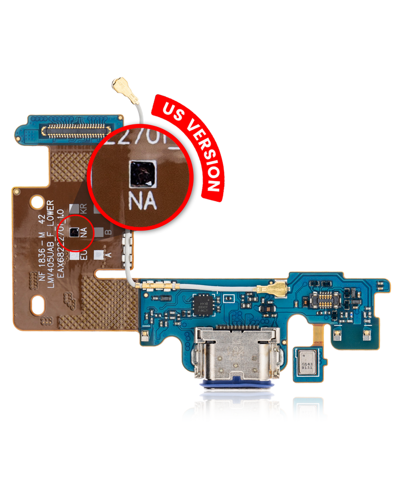 Charging Port Flex Cable Compatible For LG V40 ThinQ (US Version)