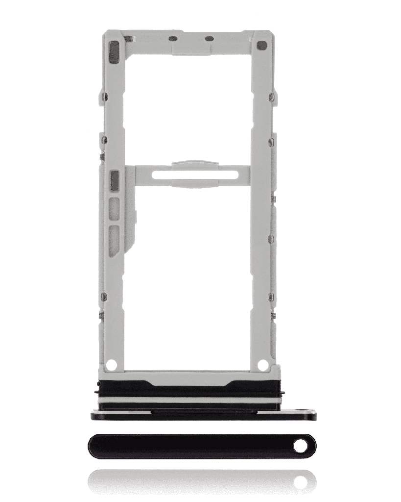 Sim Card Tray Compatible For LG V50 ThinQ 5G (Genuine OEM) (Aurora Black)