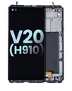 LCD Assembly With Frame Compatible For LG V20 (H910) (Genuine OEM) (Black)
