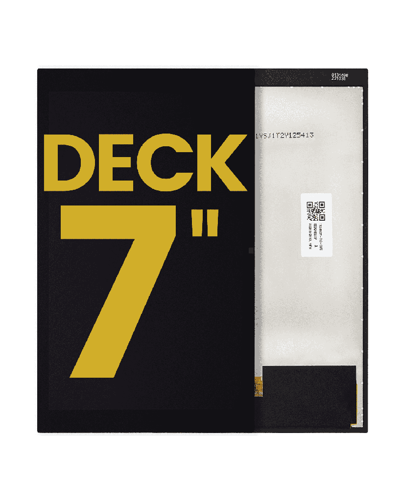LCD Assembly Without Frame Compatible For Valve Steam Deck 7&quot; (HD Version) (Refurbished)