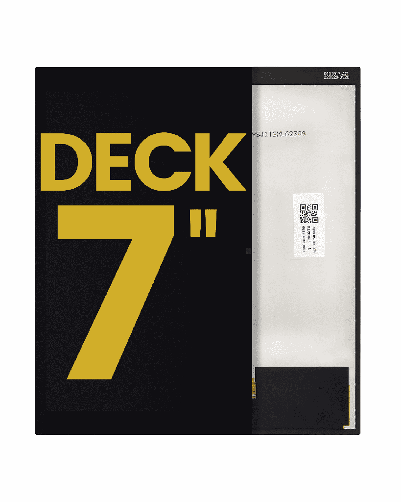 LCD Assembly Without Frame Compatible For Valve Steam Deck 7&quot; (Anti-Glare Version) (Refurbished)