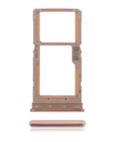 Dual Sim Card Tray Compatible For Motorola Moto G9 Plus (XT2087/2020) (Rose Gold)