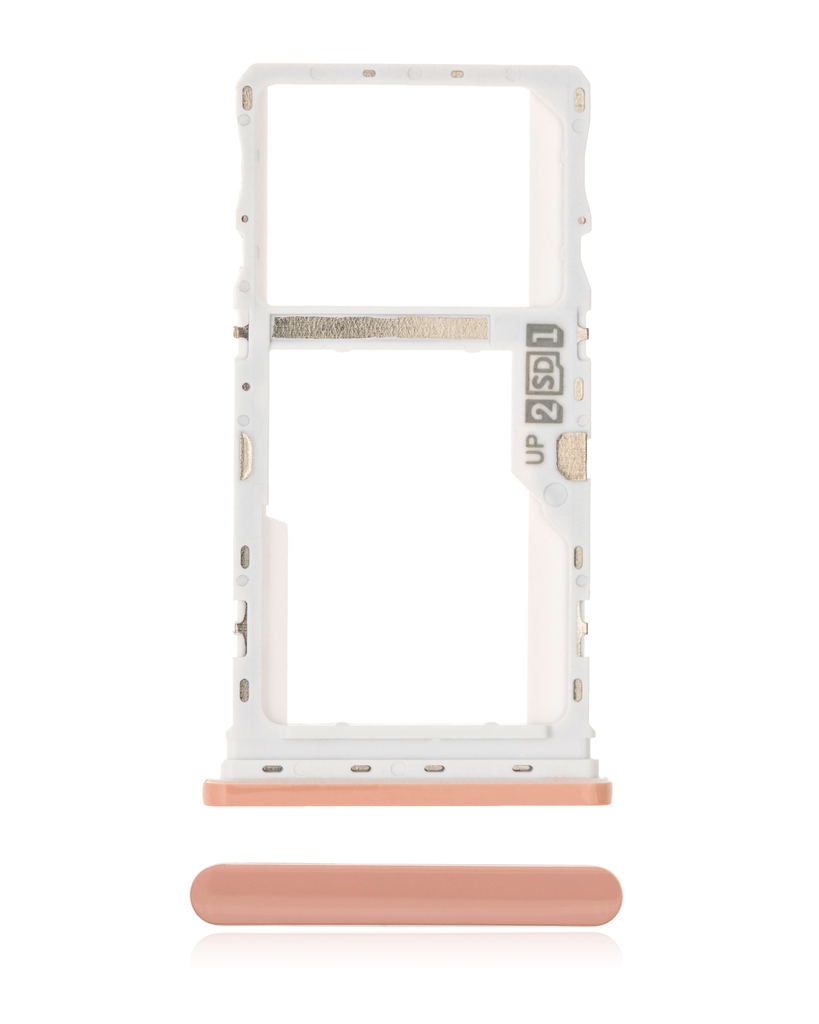 Sim Card Tray Compatible For Motorola Moto G9 Play (XT2083/2020) (Spring Pink)