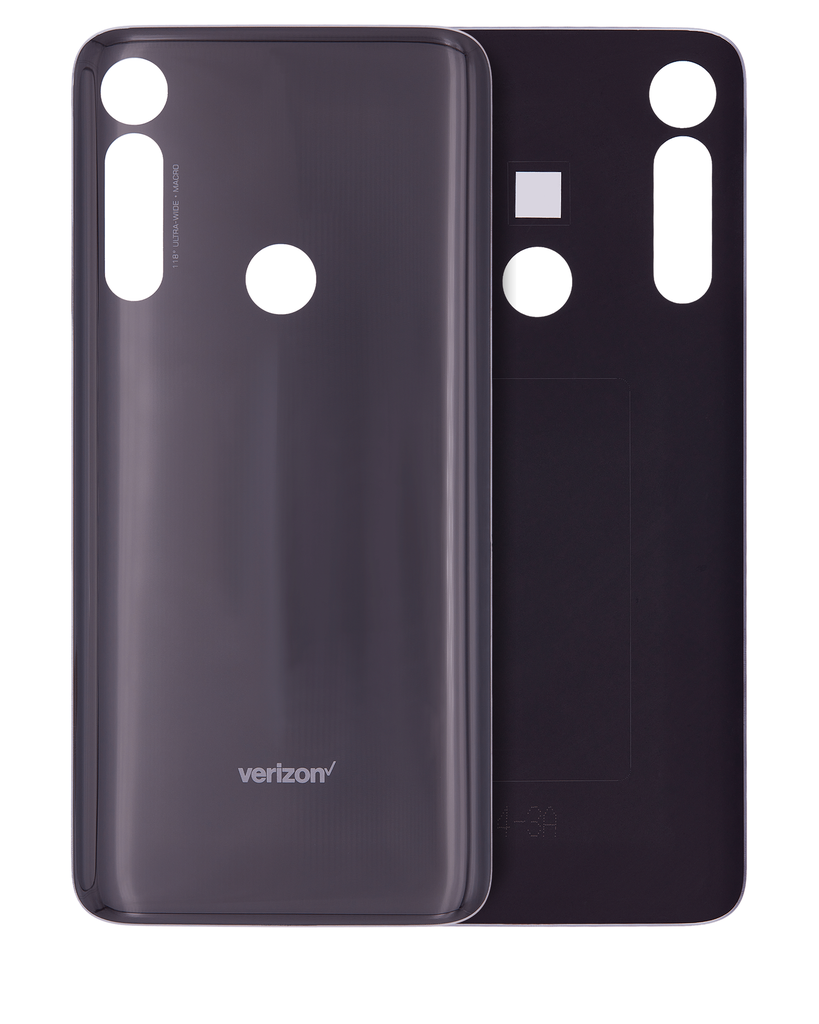 Back cover Glass Compatible For Motorola Moto G Power (XT2041-7 2020) (Genuine OEM) (Vulcan Black)