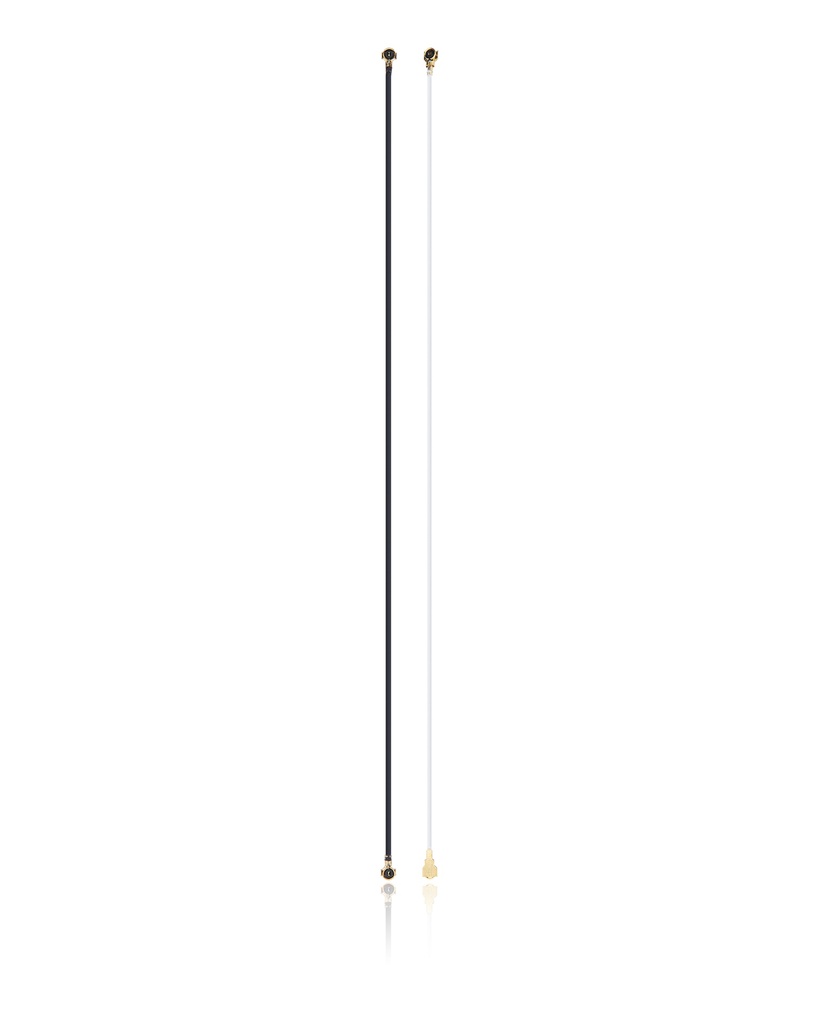 Antenna Cable Compatible For Motorola Moto G Power (XT2041-4/XT2041-6/XT2041-7/XT2041DL/2020) (2 Piece Set) (Black: 11.1cm, White: 10.4cm)