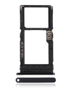 Dual Sim Card Tray Compatible For Motorola Moto G Power (XT2041-4/2020) (Smoke Black)