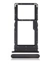 Single Sim Card Tray Compatible For Motorola Moto G Power (XT2041/2020) (Smoke Black)