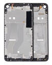 Mid-Frame Housing Compatible For Motorola Moto G8 Power (XT2041-1/XT2041-3/2020) (Black)