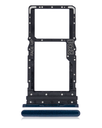Dual Sim Card Tray Compatible For Motorola Moto G8 Power (XT2041-1/XT2041-3/2020) (Capri Blue)
