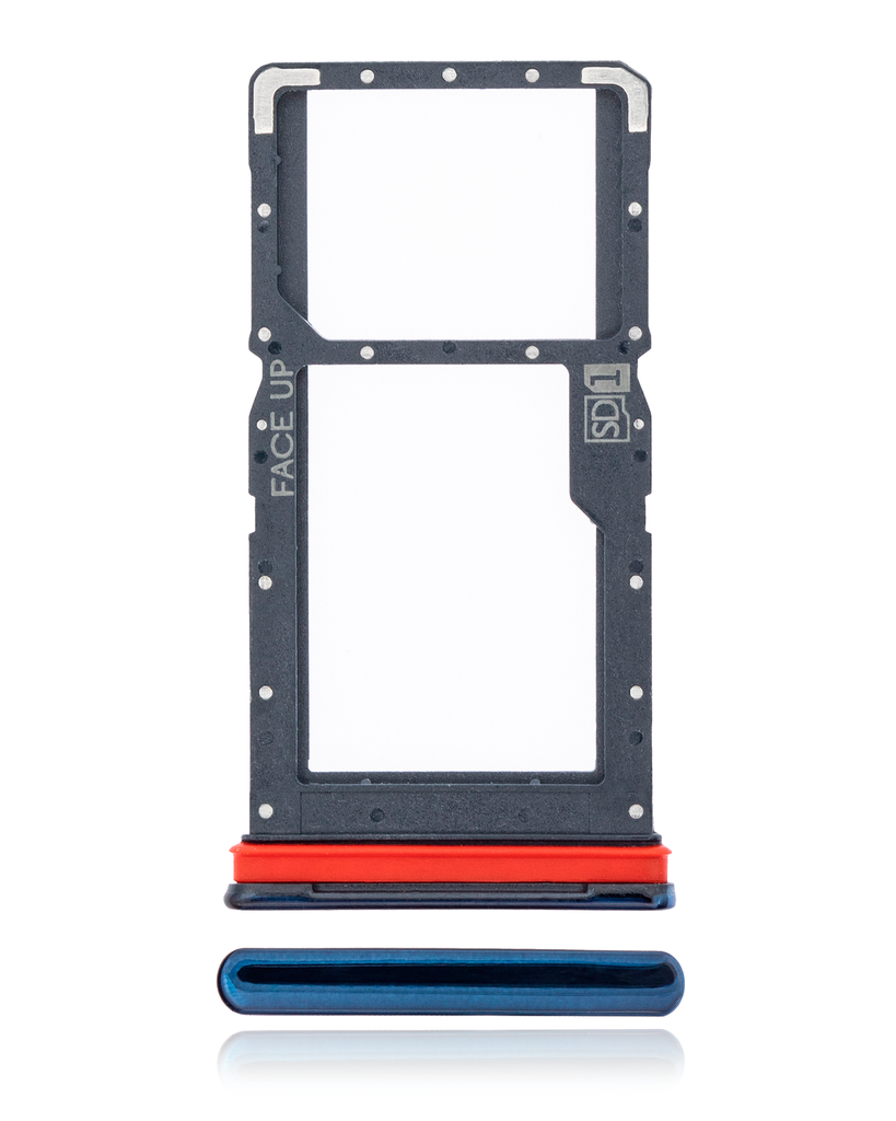 Single Sim Card Tray Compatible For Motorola Moto G8 Power (XT2041-1/XT2041-3/2020) (Capri Blue)