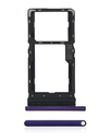 Dual Sim Card Tray Compatible For Motorola Moto G8 Play (XT2015/2019) (Purple)