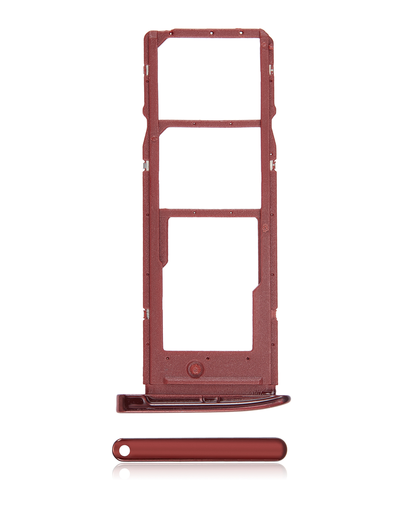 Dual Sim Card Tray Compatible For Motorola Moto G7 (XT1962/2019)/G7 Plus (XT1965/2019) (Viva Red)