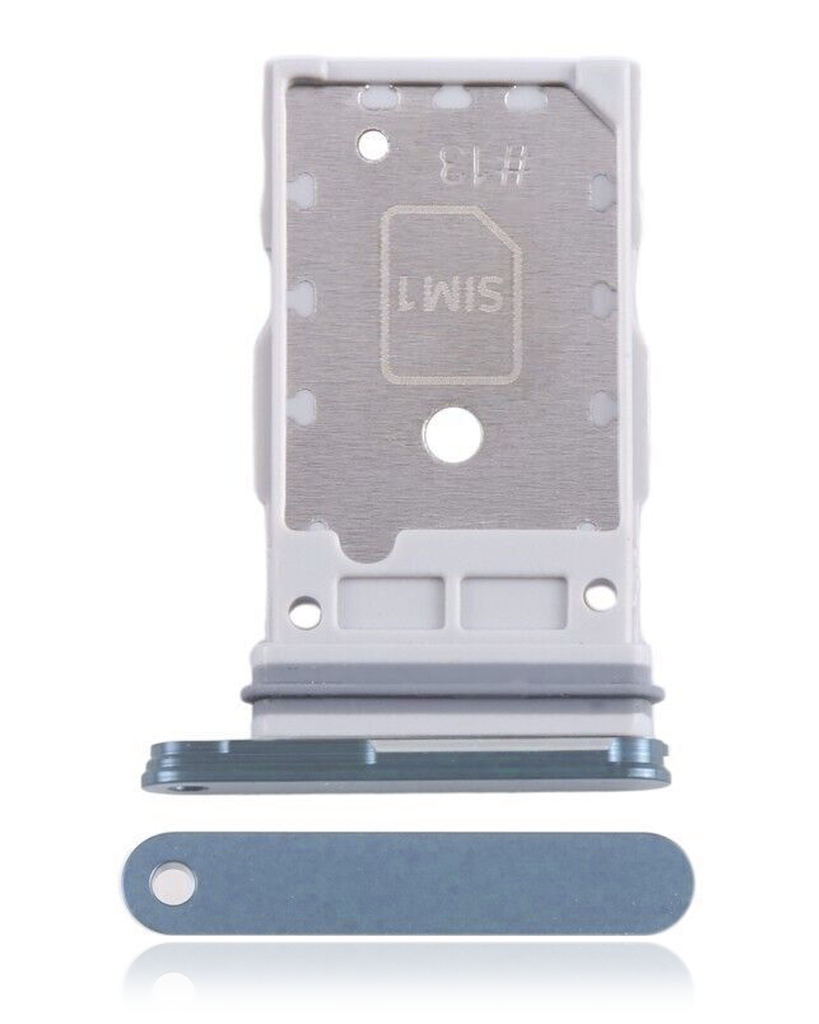 Single Sim Card Tray Compatible For Samsung Galaxy S24 5G / S24 Plus 5G (Sapphire Blue)