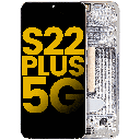OLED Assembly With Frame Compatible For Samsung Galaxy S22 Plus 5G (Refurbished) (White)