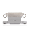 Charging Port Only Compatible For iPhone 14 Pro / 14 Pro Max (Silver) (10 Pack)