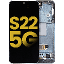 OLED Assembly With Frame Compatible For Samsung Galaxy S22 5G (Refurbished) (Green)