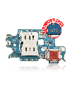 Charging Port Board With Sim Card Reader Compatible For Samsung Galaxy S22 5G (S9010) (Dual Sim Version)