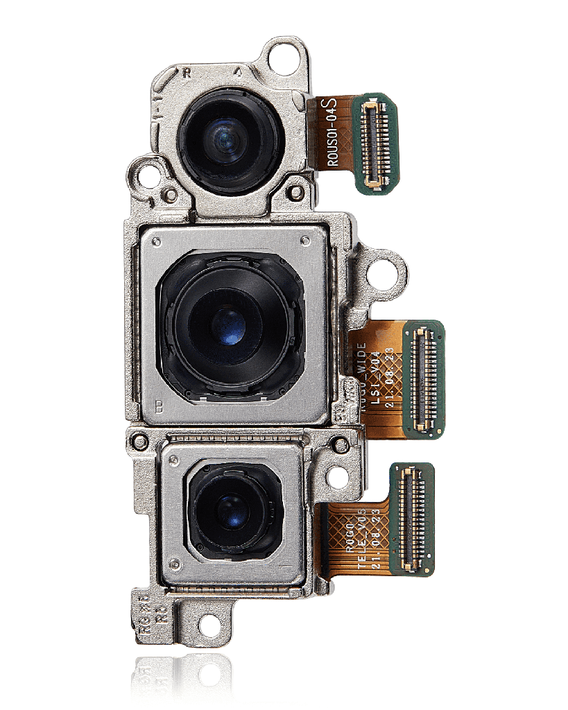 Back Camera Assembly (Wide &amp; Ultra Wide &amp; Telephone) Compatible For Samsung Galaxy S22 5G / S22 Plus 5G (US Version)