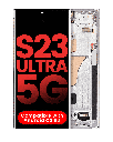OLED Assembly With Frame Compatible For Samsung Galaxy S23 Ultra (US &amp; International) (Aftermarket Plus) (Sky Blue)