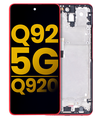 LCD Assembly With Frame Compatible For LG Q92 5G / Q920 (Refurbished) (Red)