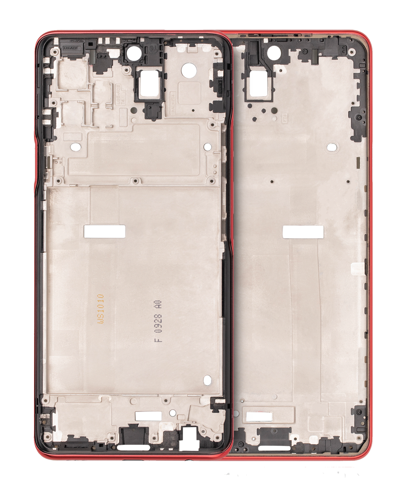 LCD Frame Compatible For LG Q92 5G / Q920 (Red)