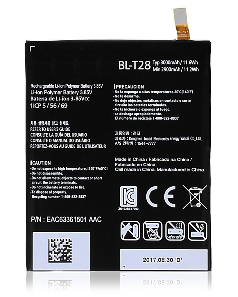 Replacement Battery Compatible For LG Q8 (H970) (BL-T28)