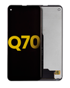 LCD Assembly Without Fame Compatible For LG Q70 (Refurbished) (All Colors)