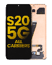 OLED Assembly Without Frame Compatible For Samsung Galaxy S20 5G (Compatible For All Carriers) (Refurbished) (All Colors)