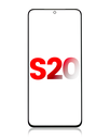 2 in 1 Front Glass With OCA Pre-Installed Compatible For Samsung Galaxy S20