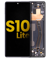 OLED Assembly With Frame Compatible For Samsung Galaxy S10 Lite (Refurbished) (Prism Black)