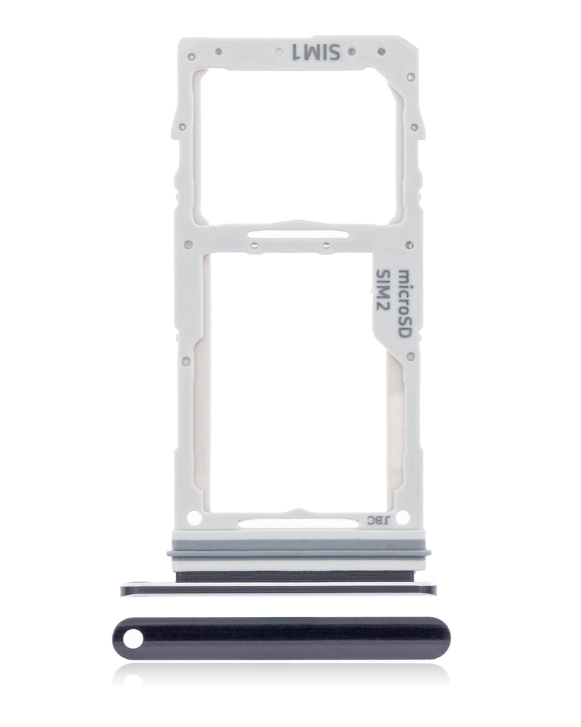 Dual Sim Card Tray Compatible For Samsung Galaxy S10 Lite (Prism Black)