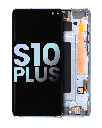 OLED Assembly With Frame Compatible For Samsung Galaxy S10 Plus (Service Pack) (Prism Blue)