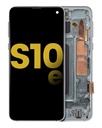 OLED Assembly With Frame Compatible For Samsung Galaxy S10E (Refurbished) (Prism Green)