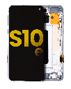 OLED Assembly With Frame Compatible For Samsung Galaxy S10E (Refurbished) (Prism White)