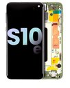 OLED Assembly With Frame Compatible For Samsung Galaxy S10E (Service Pack) (Canary Yellow)