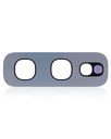 Back Camera Lens (Glass Only) With Adhesive Compatible For Samsung Galaxy S10E (Silver) (10 Pack)