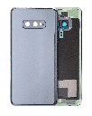 Back cover Glass With Camera Lens Compatible For Samsung Galaxy S10E (No Logo) (Aftermarket Plus) (Prism Black)